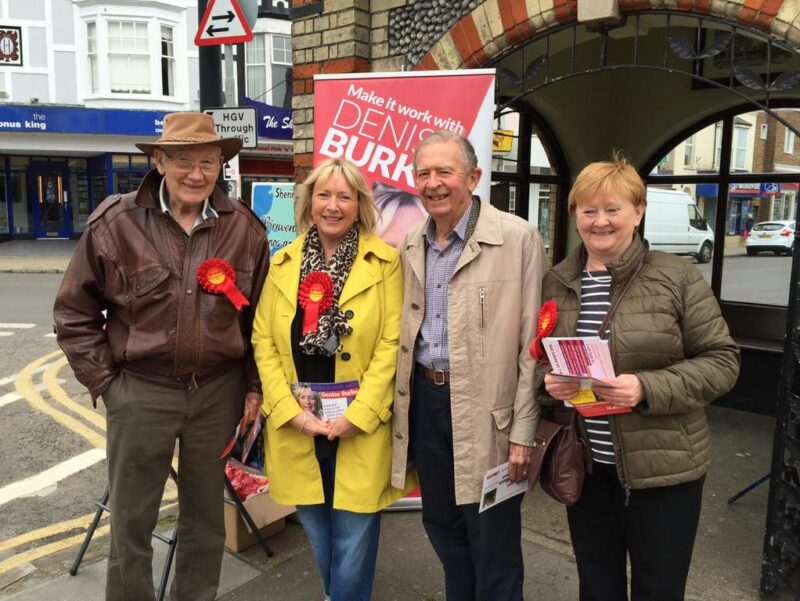 Denise with Len, Noel and Joyce