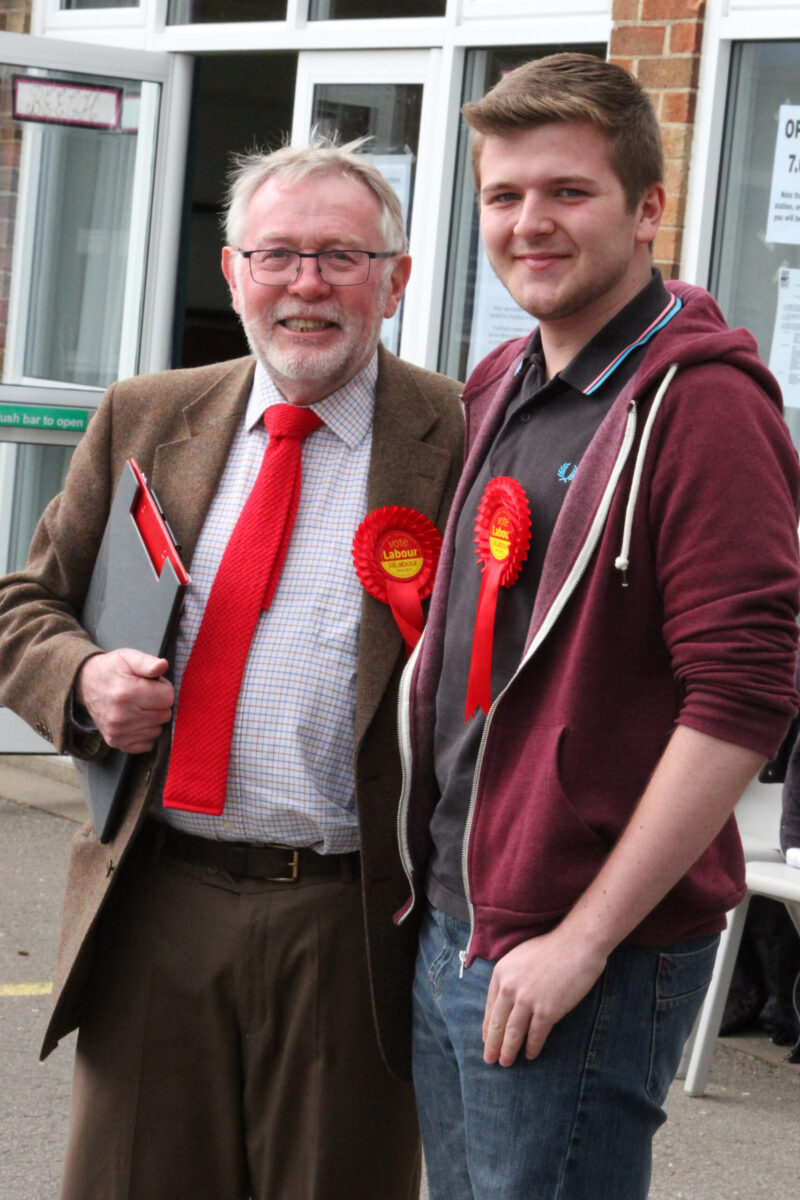 Martyn Sloman with Josh Martyn