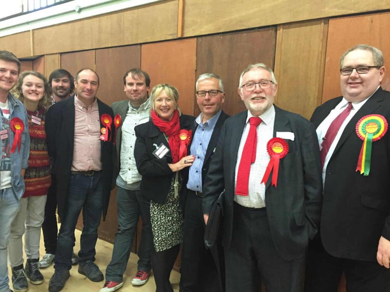 Labour Team at the count